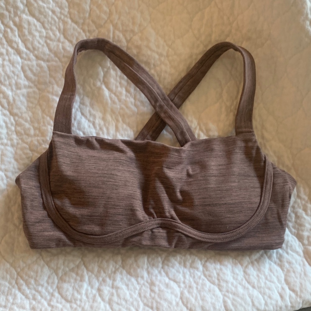 Chic Mauve Bralette - Picture 2 of 4